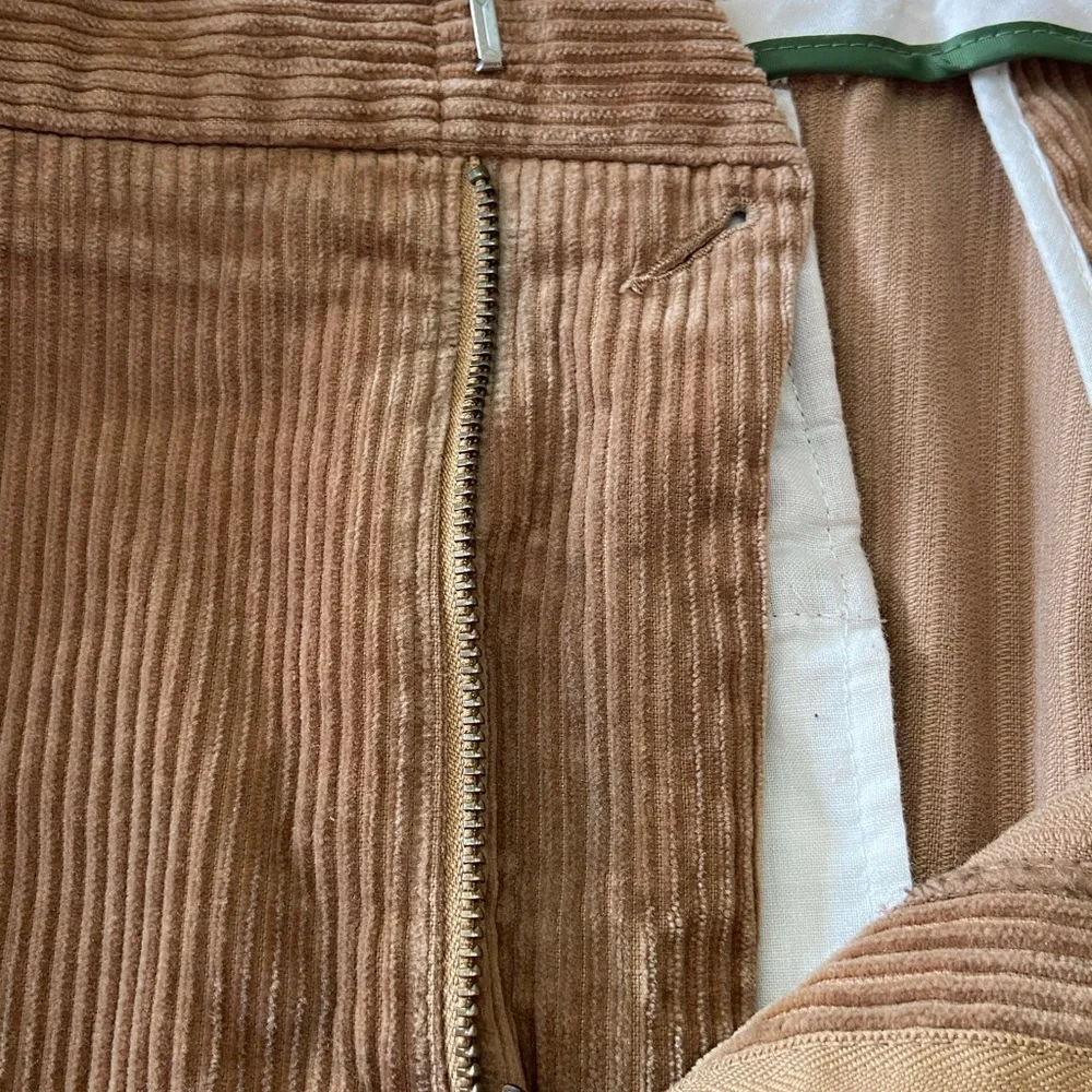 Orvis Brisbane Moss Heavy Corduroy Pants Men 38x29 Brown Made in Portugal‎
